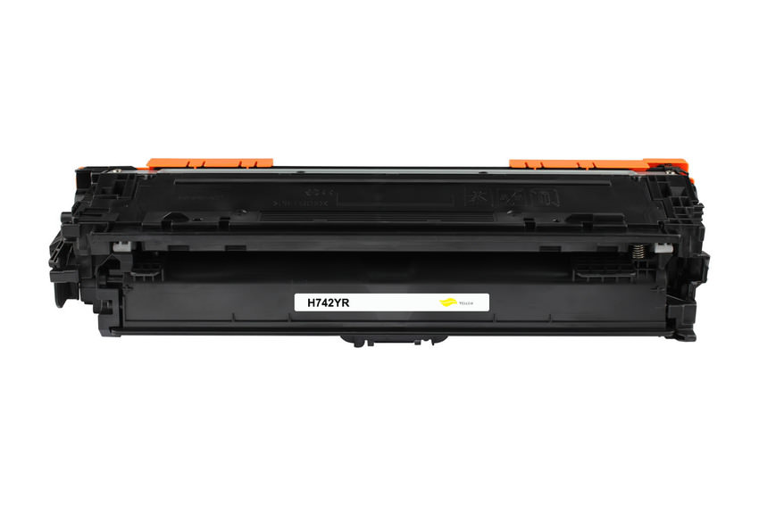 Premium Toner ersetzt HP CE742A Gelb