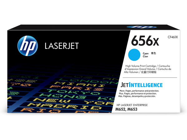 HP Toner CF461X, 656X