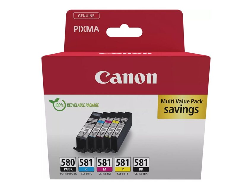 Canon Tinte 2078C007, PGI580CLI581CMYK