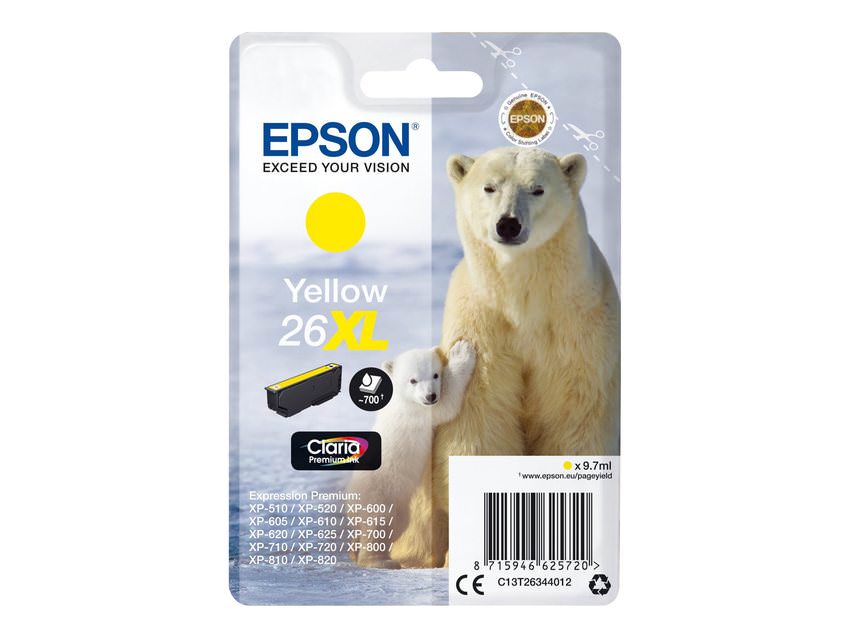 Epson Tinte C13T26344012, 26XL