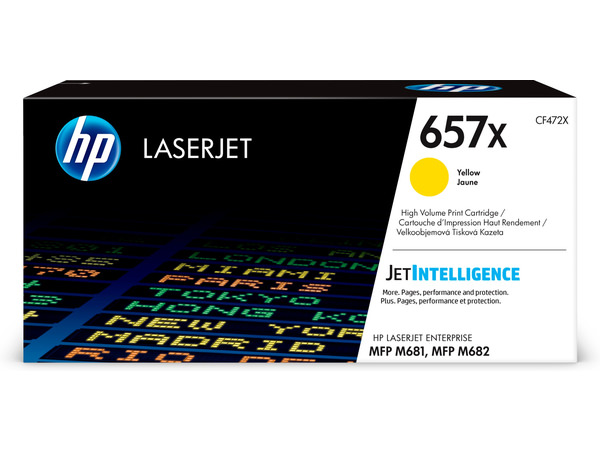 HP Toner CF472X, 657X